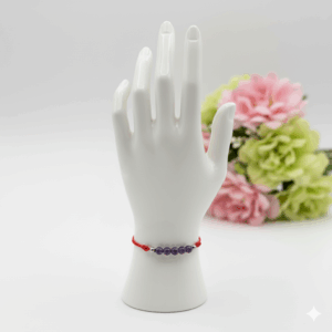 Pulsera alma amatista rojo