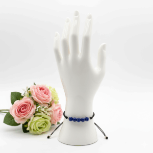 Pulsera alma lapislazuli negro